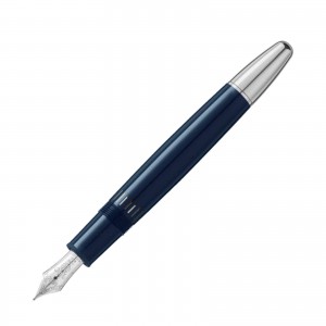 Montblanc caneta-tinteiro meisterstück the origin collection legrand azul 131338