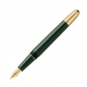 Montblanc caneta de tinta permanente meisterstück the origin collection classique verde 131342