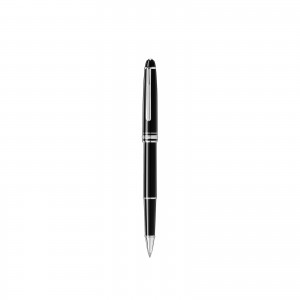 Montblanc caneta rollerball meisterstuck com revestimento de platina 132445