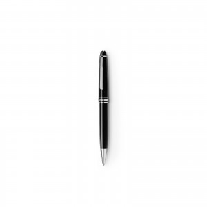 Montblanc esferográfica meisterstuck com revestimento de platina 132446